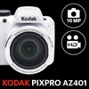 image:imageKODAK PIXPRO Astro Zoom AZ401RD 16MP Point amp Shoot Digital Camera with 40X Optical Zoom and 3 LCD RedWhite
