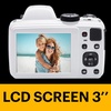 image:imageKODAK PIXPRO Astro Zoom AZ401RD 16MP Point amp Shoot Digital Camera with 40X Optical Zoom and 3 LCD RedWhite
