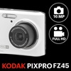 image:imageKODAK PIXPRO FZ45 16MP Compact Digital Camera 4X Optical Zoom AA RedWhite