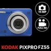 image:imageKODAK PIXPRO FZ55 16MP Compact Digital Camera 5X Optical Zoom BlackBlue