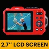 image:imageKODAK PIXPRO WPZ2 16MP Waterproof Digital Camera 15m 4X Zoom YellowRed