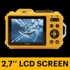 image:imageKODAK PIXPRO WPZ2 16MP Waterproof Digital Camera 15m 4X Zoom YellowYellow