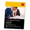 image:imageKODAK Picture Paper Vivid 4x6 100 count 66lb230gm2 weight 119 mil thickness Vivid color picture paper THIS PRODUCT IS NOT COMPATIBLE WITH THE KODAK DOCK PRINTER85 x 11  25 Sheets