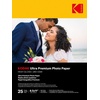 image:imageKODAK Picture Paper Vivid 4x6 100 count 66lb230gm2 weight 119 mil thickness Vivid color picture paper THIS PRODUCT IS NOT COMPATIBLE WITH THE KODAK DOCK PRINTER85 x 11  25 Sheets