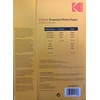 image:imageKODAK Picture Paper Vivid 4x6 100 count 66lb230gm2 weight 119 mil thickness Vivid color picture paper THIS PRODUCT IS NOT COMPATIBLE WITH THE KODAK DOCK PRINTER85 x 11  25 Sheets