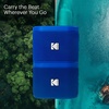 image:imageKODAK SOUNDBRIX Magnetic Splittable Bluetooth Speaker Shower Speaker IPX4 Water Resistant Ultra Portable Speaker Wireless 5H Playtime Electronics for Outdoors Home Travel Gifting Stackable Design BlueBackstage Blue