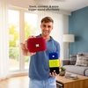 image:imageKODAK SOUNDBRIX Magnetic Splittable Bluetooth Speaker Shower Speaker IPX4 Water Resistant Ultra Portable Speaker Wireless 5H Playtime Electronics for Outdoors Home Travel Gifting Stackable Design BlueReverb Red