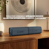 image:imageKODAK SOUNDBRIX Plus 2 in 1 Splittable Magnetic Dual Portable Wireless Bluetooth Speaker Stackable MonotoStereo Sound 8H Playtime IPX4 Splash Resistant Soundbar for Home Outdoor Travel Blasting BlueGrooving Gray