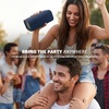 image:imageKODAK SOUNDBRIX Plus 2 in 1 Splittable Magnetic Dual Portable Wireless Bluetooth Speaker Stackable MonotoStereo Sound 8H Playtime IPX4 Splash Resistant Soundbar for Home Outdoor Travel Blasting BlueBlasting Blue