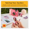 image:imageKODAK Smile 2in1 Digital Instant Print Camera amp Wireless Bluetooth Photo Printer Starter Bundle  Deluxe Case  Zink 20pk StickyBack Photo Paper  10MP SpecialEffect Rotating Lens  Fuchsia