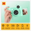 image:imageKODAK Smile 2in1 Digital Instant Print Camera amp Wireless Bluetooth Photo Printer Starter Bundle  Deluxe Case  Zink 20pk StickyBack Photo Paper  10MP SpecialEffect Rotating Lens  Green