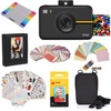 image:imageKODAK Step Instant Camera With 10MP Image Sensor Zink Zero Ink Technology White Bundle Photo Album Case 20 Pack Zink Paper Markers StickersBlack