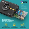 image:imageKODAK Step Instant Camera With 10MP Image Sensor Zink Zero Ink Technology White Bundle Photo Album Case 20 Pack Zink Paper Markers StickersBlack