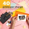 image:imageKODAK Step Instant Camera With 10MP Image Sensor Zink Zero Ink Technology White Bundle Photo Album Case 20 Pack Zink Paper Markers StickersBlack