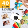 image:imageKODAK Step Instant Camera With 10MP Image Sensor Zink Zero Ink Technology White Bundle Photo Album Case 20 Pack Zink Paper Markers StickersWhite