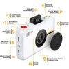 image:imageKODAK Step Instant Camera With 10MP Image Sensor Zink Zero Ink Technology White Bundle Photo Album Case 20 Pack Zink Paper Markers StickersWhite