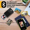 image:imageKODAK Step Wireless Mobile Photo Mini Color Printer Black Compatible w iOS amp Android NFC amp Bluetooth Devices Black 2x3 and Kodak 2x3 Premium Zink Photo Paper 50 Pack Fun Accessory Kit with Photo Album Case Stickers Markers amp MoreBlack