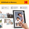 image:imageKODAK WiFi Digital Picture Frame 116 Inch 1366  768 HD IPS Touchscreen Digital Photo Frame with 32GB Storage Easy Setup to Share Photos or Videos The Best Gift for Family and Friends116 Inches