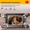 image:imageKODAK WiFi Digital Picture Frame 1920 x 1200 HD Touchscreen Digital Photo Frame 101 Inches Intelligent Electronic Picture Frame with 32 GBAutoRotate Share Moments Instantly GiftsWood FrameBlackWood