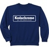 image:imageKodachrome Logo  White SweatshirtNavy Blue