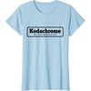 image:imageKodachrome Logo Design  Black TShirtBaby Blue
