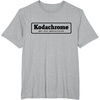 image:imageKodachrome Logo Design  Black TShirtHeather Grey