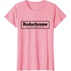 image:imageKodachrome Logo Design  Black TShirtPink