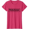 image:imageKodachrome Logo Design  Black TShirtRed Heather