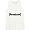 image:imageKodachrome Logo Design  Black Tank TopWhite