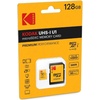 image:imageKodak 128GB Class 10 UHSI U1 MicroSDXC Card with Adapter 10x Write SpeedBlack