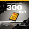 image:imageKodak 128GB UHSII U3 V90 Ultra Pro SDXC Memory Card  Up to 3000MBs Read Speed and 270MBs Write Speed64GB