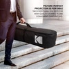 image:imageKodak 150 Dual Projector Screen WStand  Fast Fold Gray Rear Projection Backdrop for Outdoor amp Indoor Movies with Tripod Outdoor Stability Kit amp Black Storage Carry Case