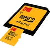 image:imageKodak 32GB Class 10 UHSI U1 MicroSDHC Card with Adapter 10x Write SpeedBlack