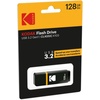 image:imageKodak EKMMD128GK103  USB Drive 323130128 GB 128 Go  Classic Serie  K100 Model  Black mat casing with a Transparent Yellow Neck  a CapBlack Yellow