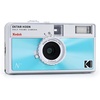 image:imageKodak EKTAR H35N Half Frame Film Camera 35mm Reusable FocusFree Bulb Function Builtin Star Filter Coated Improved Lens Film amp AAA Battery are not Included Striped GreenGlazed Blue