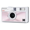 image:imageKodak EKTAR H35N Half Frame Film Camera 35mm Reusable FocusFree Bulb Function Builtin Star Filter Coated Improved Lens Film amp AAA Battery are not Included Striped GreenGlazed Pink