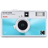 image:imageKodak EKTAR H35N Half Frame Film Camera 35mm Reusable FocusFree Bulb Function Builtin Star Filter Coated Improved Lens Film amp AAA Battery are not Included Striped GreenGlazed Blue
