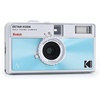 image:imageKodak EKTAR H35N Half Frame Film Camera 35mm Reusable FocusFree Bulb Function Builtin Star Filter Coated Improved Lens Film amp AAA Battery are not Included Striped GreenGlazed Blue