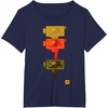 image:imageKodak M7 Movie Camera Art TShirtNavy Blue