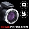 image:imageKodak PIXPRO Astro Zoom AZ421WH 16MP Digital Camera with 42X Optical Zoom and 3 LCD Screen WhiteBlack