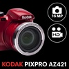 image:imageKodak PIXPRO Astro Zoom AZ421WH 16MP Digital Camera with 42X Optical Zoom and 3 LCD Screen WhiteRed