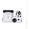 image:imageKodak Pixpro AZ255 Digital Camera in White AZ255WH Bundle Including 128 GB Memory Card Rechargeable Batteries Case Flexible Tripod Neck Strap Lens Caps Full Cleaning Kit More Accessories