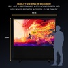 image:imageKodak Portable Projector Screen  100 Indoor amp Outdoor 169 Video Projection Surface amp Stand with Carry Handle  1080p 4K8K UHD 3D amp HDR Ready  Fast Setup for Movies Office Presentations amp More