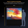 image:imageKodak Portable Projector Screen  80 Indoor amp Outdoor 169 Video Projection Surface amp Stand with Carry Handle  1080p 4K8K UHD 3D amp HDR Ready  Fast Setup for Movies Office Presentations amp More
