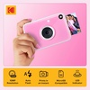 image:imageKodak Printomatic Full Color Instant Print Digital Camera Gift Bundle  Case  Zink 2x3 Sticky Back Photo Paper 20pk  Album  Sticker Sets  Sticker Frames  Hanging Frames  Markers  BlueRose