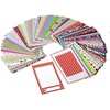 image:imageKodak Printomatic Instant Camera Green Art Bundle  Zink Paper 20 Sheets  8x8 Cloth Scrapbook  12 Twin Tip Markers  100 Border Stickers  6 Decorative Scissors  Washi TapeGrey