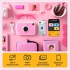 image:imageKodak Printomatic Instant Print Digital Camera Starter Bundle  Carrying Case  Zink 20pk StickyBack Photo Paper  10MP FullColor Photos GB LED Status Indicator  PinkPink