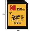 image:imageKodak SDXC Card 128GB UHSI U1 V10 Premium up to 85MBs Read Speed for Full HD Video and HighResolution Pictures Compatible with SDXC Standard  EKMSD128GXC10K128GB