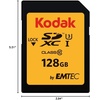 image:imageKodak SDXC Card 64GB UHSI U3 V30 Ultra  Up to 95MBs Max Read Speed  Write Speed 85MBs Max  Storage of 4K Ultra HD Videos and HD Photos  SD Card128GB