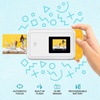 image:imageKodak Smile 2in1 Digital Instant Print Camera amp Printer Gift Bundle  Case  Zink 2x3 Sticky Back Photo Paper 20pk  Album  Sticker Sets  Sticker Frames  Hanging Frames  Markers  FuchsiaWhite